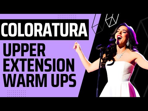 Coloratura Soprano Upper Extension Warm Up - Daily Advanced Vocal Exercises For High Voices