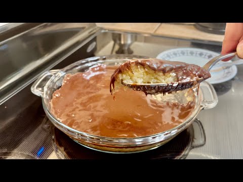 Biko with Chocolate Topping (sweet sticky rice)