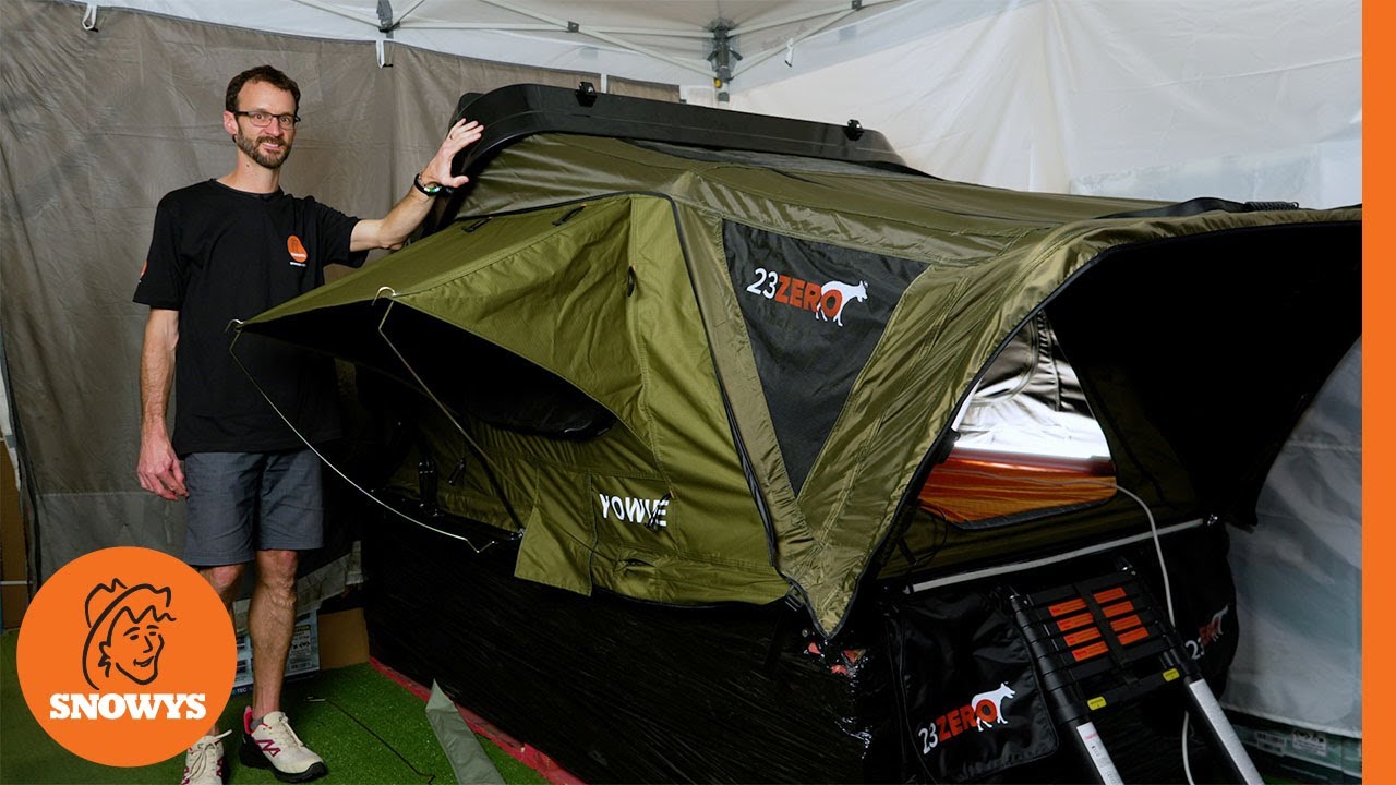 Yowie 1600 ABS with Line X Coating Hard Shell Rooftop Tent