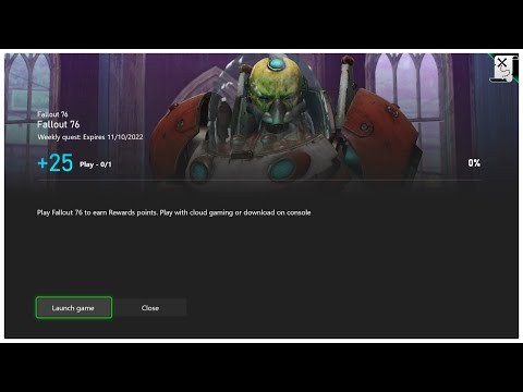 Fallout 76 🏆 Xbox GamePass - Weekly Quest (CW 40)