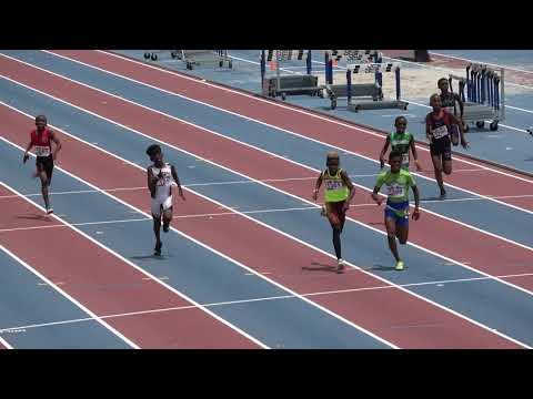 Boys 200m 11-12 Year Old Semi Finals Heat 2 - 44th Annual Northwest Track and Field Classic 2019