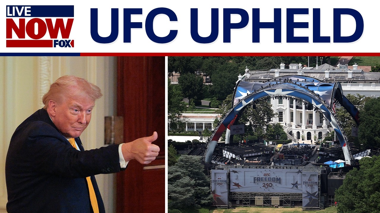 Judge clears way for White House's weekend UFC events