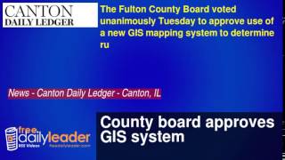 County board approves GIS system