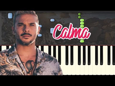 🎹 pedro capó - calma (Piano Tutorial Synthesia)❤️♫