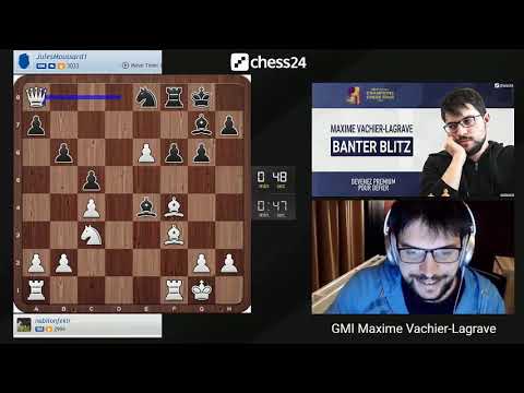 "Une leçon d'échecs" entre MVL et Jules Moussard