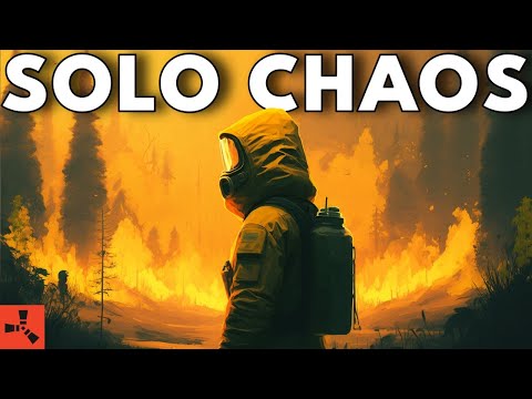 How to SURVIVE as a SOLO amongst a MASSIVE ZERG - Solo Rust