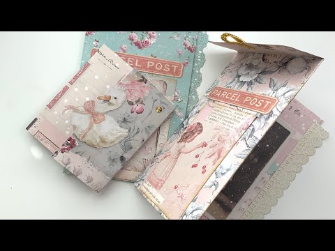 One Page Wonder Pocket Card Folder Tutorial Easy Paper Project Valentines ❤️ or Easter 🐣 