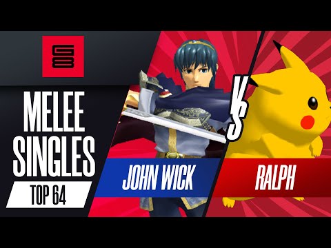John Wick vs Ralph - Top 64 Melee Singles - G8 | Marth vs Pikachu