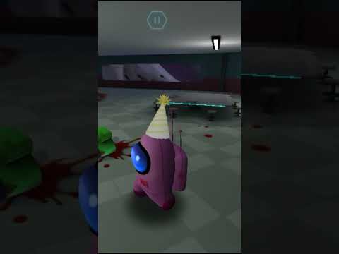 Crewmate Pink || Imposter Hide 3D Horror Nightmare #2 #shorts #amongus #amongus3D #Imposterhide