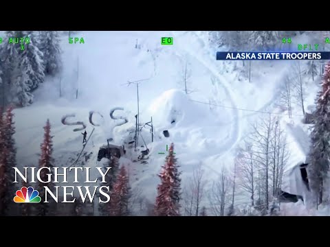 荒野で20日以上立ち往生したアラスカの男性が救出される｜NBCナイトリーニュース (Alaska Man Rescued After More Than 20 Days Stranded In The Wilderness | NBC Nightly News)