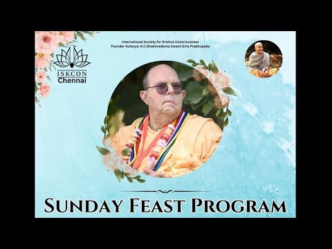Sunday Feast lecture - HH Jayapataka Swami & HG Prabhavishnu Prabhu - 09Nov2025 - ISKCON Chennai