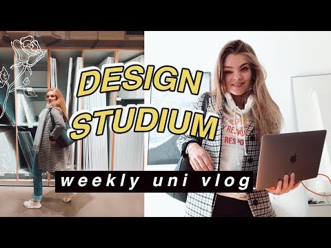 Mein Design Studium geht weiter - Weekly Uni Vlog #12 // I'mJette