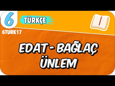 Edat - Bağlaç - Ünlem 📙 6TURK17 #2025