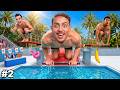 DIVING CONTEST At The VILLA VLOG 2