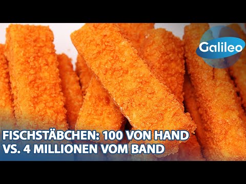 Mass with class Fish fingers: 4 million from the assembly line vs. 100 by hand