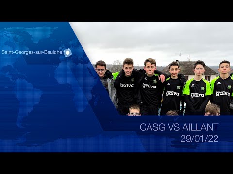 Résumé 3ème journée de coupe de l’Yonne U15 - CASG🟢⚫️🆚Aillant-Sur-Tholon🟡🔴