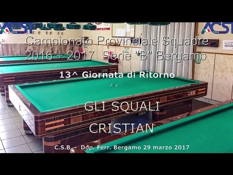 Campionato Squadre Serie B 13^ Ritorno II Parte