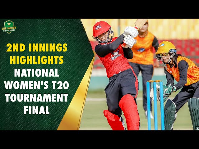 2nd Innings Highlights | Conquerors vs Stars | National Women’s T20 Tournament Final | PCB