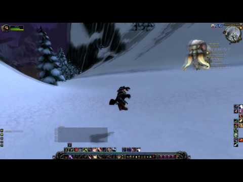 World of Warcraft patch 4.0.1 graphical bug - Swimming in air