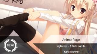 Nightcore - A Gata no Uta『Kana Nishino』