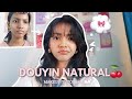NATURAL DOUYIN MAKEUP ON ACNE BROWN SKIN