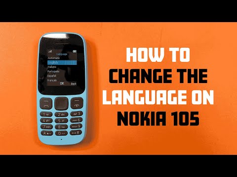 How to change language on Nokia 105 | Easy steps | Language settings | Nokia