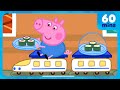 George Pig Visits The Sushi Restaurant Food Train Adventure Peppa Pig Full Episodes 1 Hour