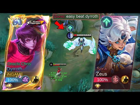 DYRROTH VS SORA EXP LANE META🔥 | EXPLAINED TUTORIAL - NEW UPDATED EFFECTIVE BUILD - MLBB