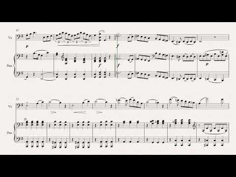 Romberg cello Sonata Piano Accompaniment - 90 bpm with metronome beat