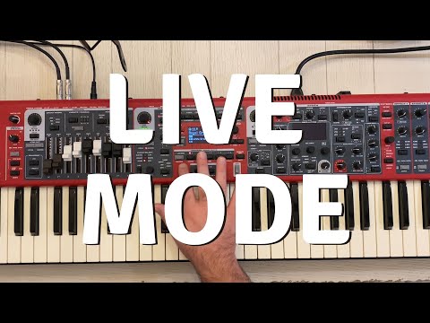 Using Live Mode - NORD Stage 3 Compact