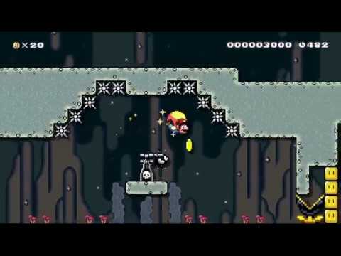 Super Mario Maker Levels: "Underground Caper"