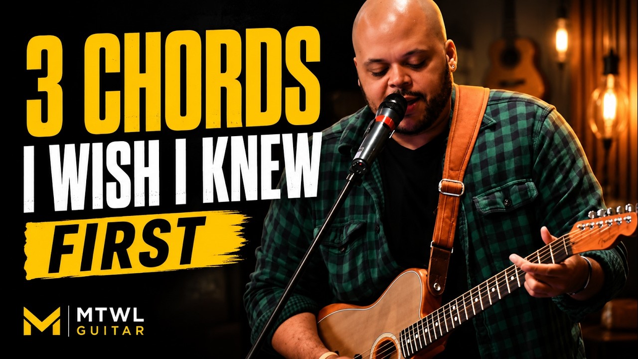 Beginner Guitar: The First 3 Chords You Should Learn