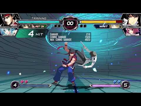 Dengeki Bunko FCI - Akira/Dokuro Grab + Full meter combo