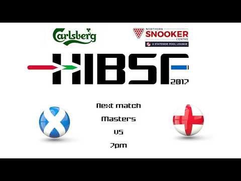 HIBSF Live Stream - 2017 - George Cunningham (Scotland) v Stuart Watson (England B)