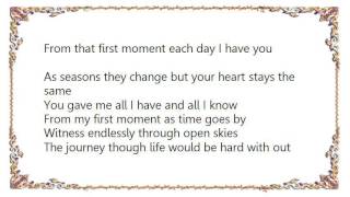 Charlotte Church - From My First Moment Lyrics
