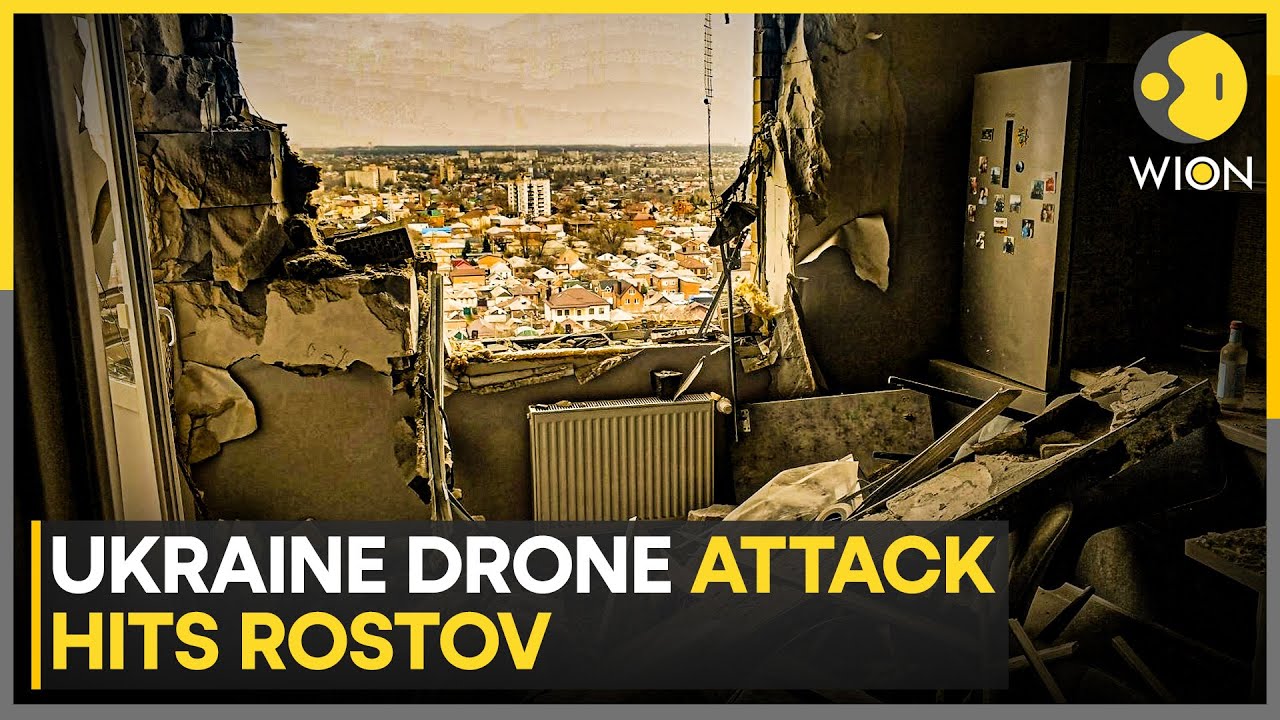 Russia-Ukraine War: Ukrainian Drone Attack Kills Three in Rostov | WION News