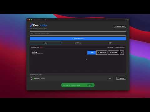 DeepLinkr - Deep & Universal Link Management for iOS thumbnail
