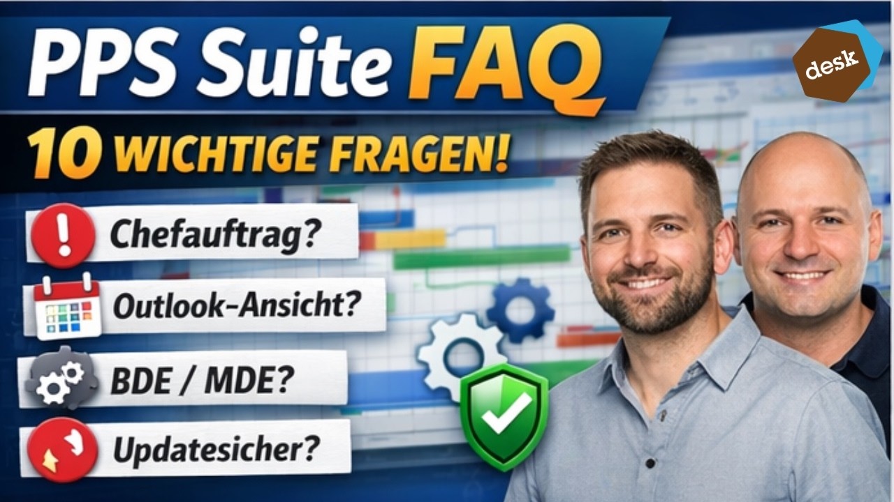 Sage 100 PPS Suite FAQ: 10 häufige Fragen zum grafischen Leitstand