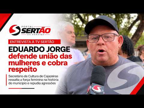 Eduardo Jorge resgata história de Cajazeiras e defende respeito a todas as mulheres durante ato público