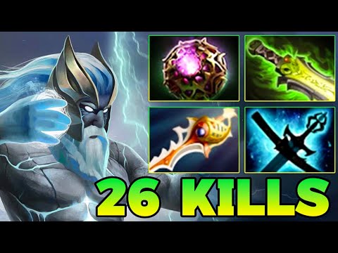 Ultra Kills + 26 Kills Zeus Dota 2 Mid Lane 7.39 Meta !! Zeus Dota 2 Guide Gameplay Carry Support