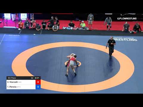 86 Kg 5th Place Victor Marcelli Cavalier Wrestling Club Vs Thomas Penola Boilermaker RTC 2