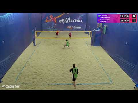 19:15 I. Skrynnik / O. Haidarenko - I. Romanenko / O. Kulyk 08.05.2023 | Winners Beach Volleyball