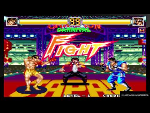 ACA NEOGEO WORLD HEROES 2 JET Shura playthrough part 1