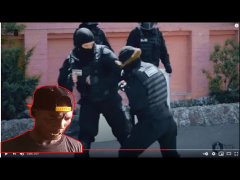 REACTION to RUSSIAN SPETSNAZ TRAINING - HAND TO HAND COMBAT ( DBLACK)