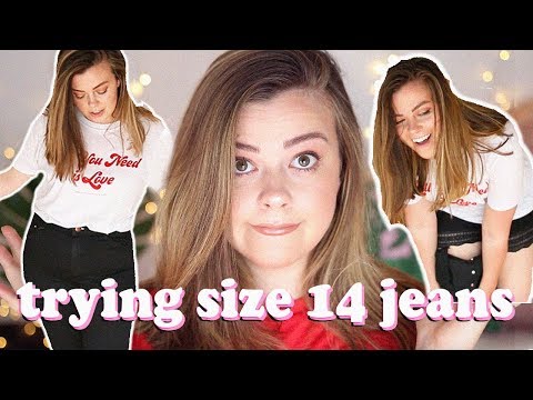 TESTING SIZE 14 JEANS ACROSS TEN BRANDS - THIS MAKES NO SENSE | LUCY WOOD