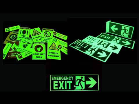 Fire Exit Sign Board