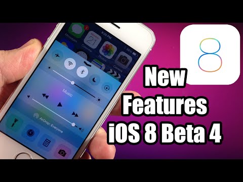iOS 8 Beta 4 New Features & Updates