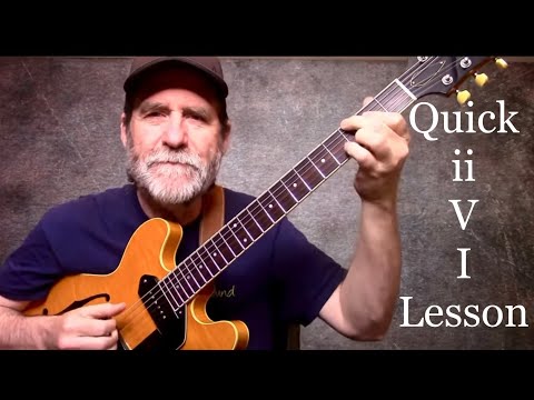 Tim Lerch - Jazz Guitar - Simple 2 5 1 lesson