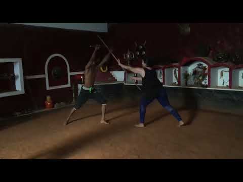 Rhea Rai Kalaripayattu Practice With Master