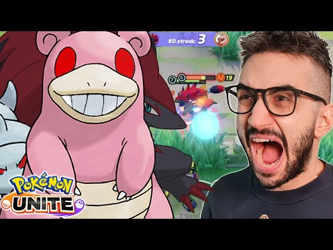 SLOWBRO ONESHOT... Ah No! È ZOROARK!😂Danni ASSURDI! - Pokemon Unite